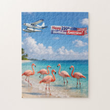 Alles Gute zum 250. Geburtstag Amerika Flamingos a
