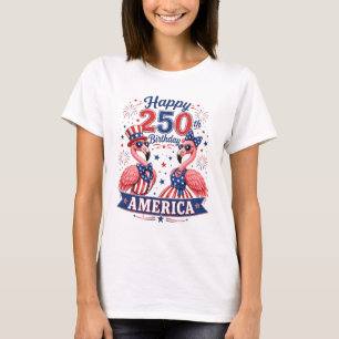 Alles Gute zum 250. Geburtstag Amerika Patriotisch T-Shirt