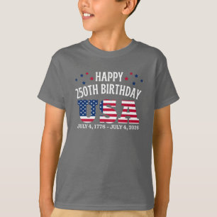 Alles Gute zum 250. Geburtstag USA 4. Juli T-Shirt