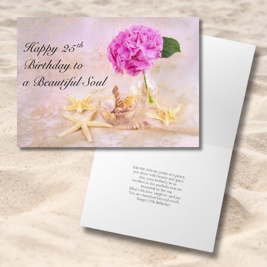 Alles Gute zum 25. Geburtstag! Karte