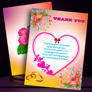 Alles Gute zum 25. Jahrestag Dankeskarte