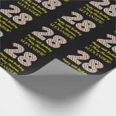 Alles Gute zum 28. Geburtstag & Frohe Weihnachten, Geschenkpapier (Ecke)