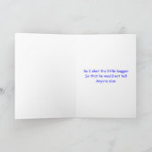 Alles Gute zum 29. Geburtstag Karte (Innenseite)