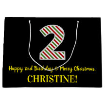 Alles Gute zum 2. Geburtstag & Frohe Weihnachten, 