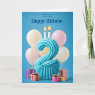 Alles Gute zum 2. Geburtstag Karte