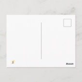 Alles Gute zum 2. Geburtstag, Personalisierte Tedd Postkarte (Rückseite)