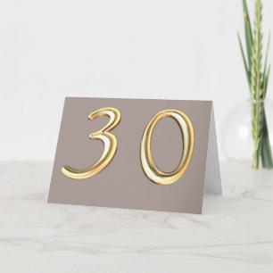 Alles Gute zum 30. Geburtstag 30 30. Karte
