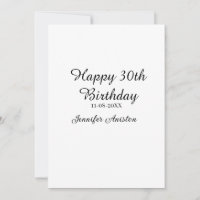 Alles Gute zum 30. Geburtstag hinzufügen Name Datu