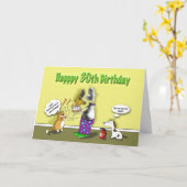 Alles Gute zum 30. Geburtstag Karte (Gelbe Blume)