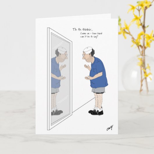 Alles Gute zum 30. Geburtstag Karte (Gelbe Blume)