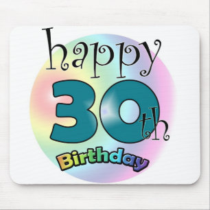Alles Gute zum 30. Geburtstag Mousepad