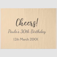 Alles Gute zum 30. Geburtstag Name Datum einfach m