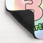 Alles Gute zum 30. Geburtstag (Rose) Mousepad (Ecke)