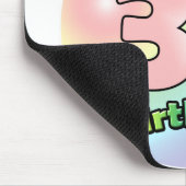 Alles Gute zum 35. Geburtstag (Rose) Mousepad (Ecke)