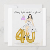 Alles Gute zum 40. Geburtstag (Vorderseite)