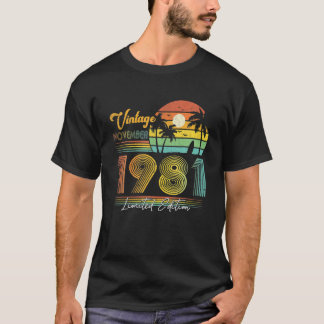 Alles Gute zum 40. Geburtstag 40 Jahre Alt Vintage T-Shirt