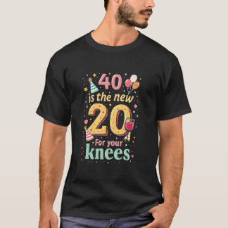 Alles Gute zum 40. Geburtstag 40 Jahre Altes Tagel T-Shirt