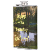 Alles Gute zum 40. Geburtstag Flachmann (Links)