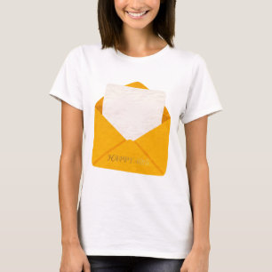 Alles Gute zum 40. Geburtstag Gold Umschlag Leere  T-Shirt