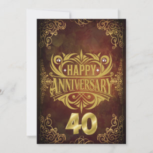 Alles Gute zum 40. Jubiläum