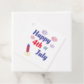 Alles Gute zum 4. Juli Geschenkanhänger (Beispiel)