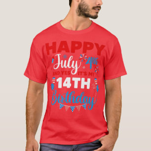 Alles Gute zum 4. Juli und Ja, es ist mein 14. Geb T-Shirt