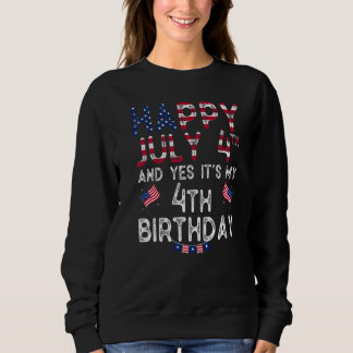 Alles Gute zum 4. Juli und ja, es ist mein 4. Gebu Sweatshirt