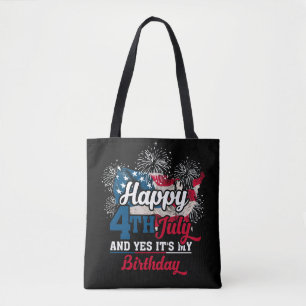Alles Gute zum 4. Juli und ja, es ist mein Geburts Tasche