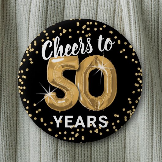 Alles Gute zum 50. Geburtstag Button