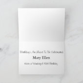 Alles Gute zum 50. Geburtstag Karte (Innenseite)