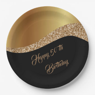 Alles Gute zum 50. Geburtstag Pappteller