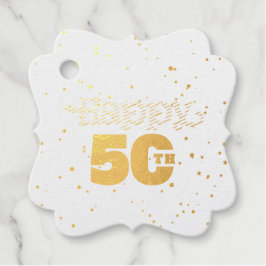 Alles Gute zum 50. Geschenkanhänger