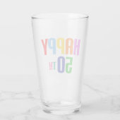 Alles Gute zum 50. Glas (Rückseite)