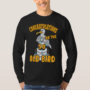 Alles Gute zum 50 Jahre Geburtstag Seagull Bird Bi T-Shirt