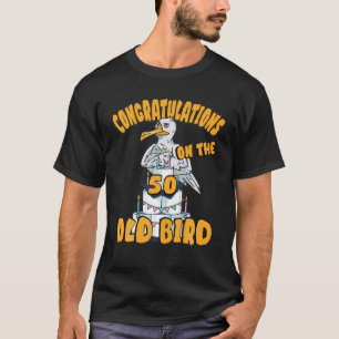 Alles Gute zum 50 Jahre Geburtstag, Seagull Bird,  T-Shirt