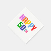 Alles Gute zum 50. Serviette (Ecke)