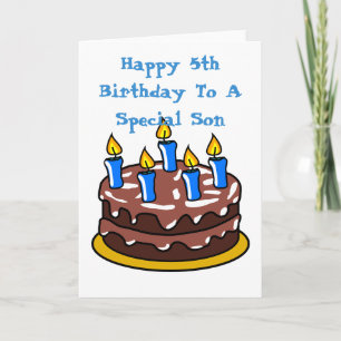 Alles Gute zum 5. Geburtstag für einen besonderen  Karte