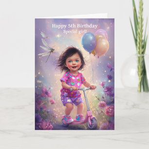 Alles Gute zum 5. Geburtstag Karte
