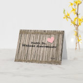 Alles Gute zum 5. Hochzeitstag Karte (Gelbe Blume)