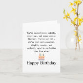 Alles Gute zum 60. Geburtstag Karte (Gelbe Blume)