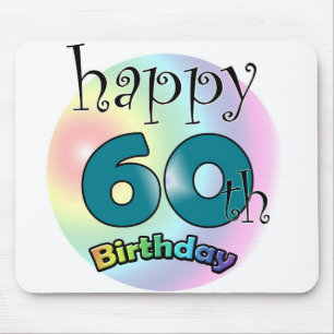 Alles Gute zum 60. Geburtstag Mousepad