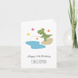 Alles Gute zum 60. Geburtstag Niedlicher Cartoon D Karte