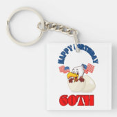 Alles Gute zum 60. Geburtstag Schlüsselanhänger (Vorderseite)