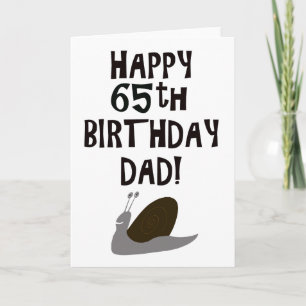 Alles Gute zum 65. Geburtstag Vater Karte