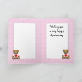 Alles Gute zum 6. Jubiläum, anpassbar Karte (Innenseite)