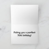 Alles Gute zum 70. Geburtstag! Karte (Innenseite)