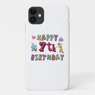 Alles Gute zum 7. Geburtstag. 7 Jahre alt. Case-Mate iPhone Hülle