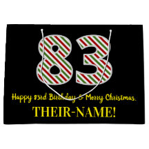 Alles Gute zum 83. Geburtstag & Frohe Weihnachten,