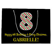 Alles Gute zum 8. Geburtstag & Frohe Weihnachten, 