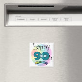 Alles Gute zum 90. Geburtstag Magnet (In Situ (Geschirrspüler))